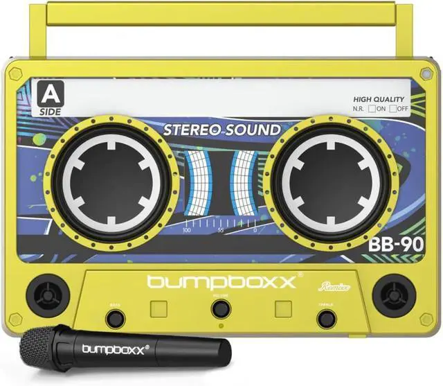 Alt view image 2 of 5 - Bumpboxx portable Remix Bluetooth Speaker - Highlighter Yellow