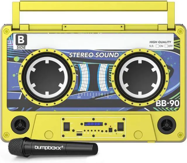 Alt view image 3 of 5 - Bumpboxx portable Remix Bluetooth Speaker - Highlighter Yellow