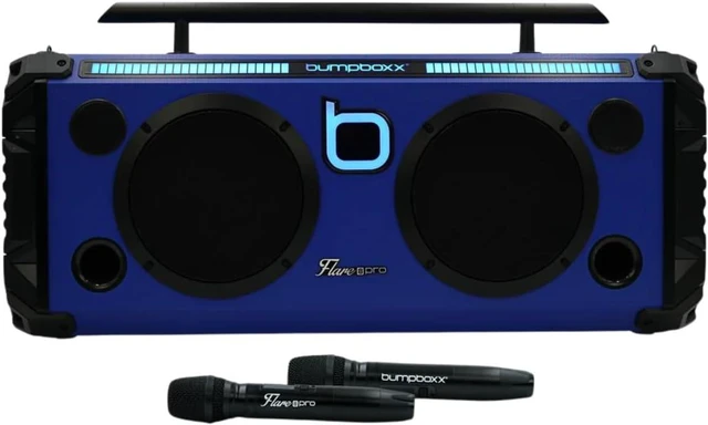 Bumpboxx Bluetooth Portable Speaker Flare8 Pro, Blue - Newegg.com