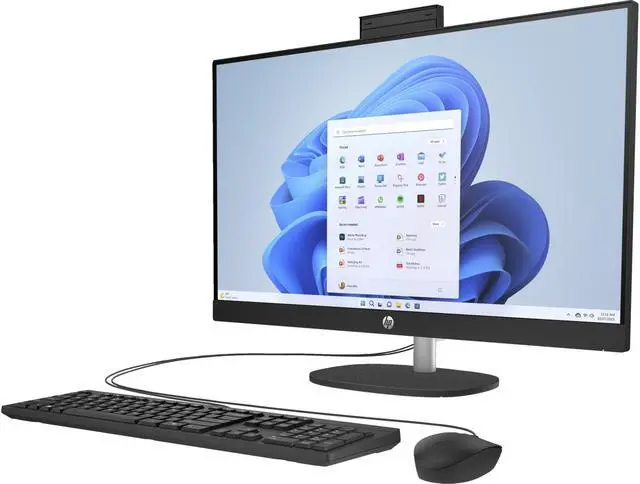 Main image of HP 27-cr1000 27" Touch FHD AIO Intel Ultra 7 155U 16GB DDR5 512GB NVMe W11 Black