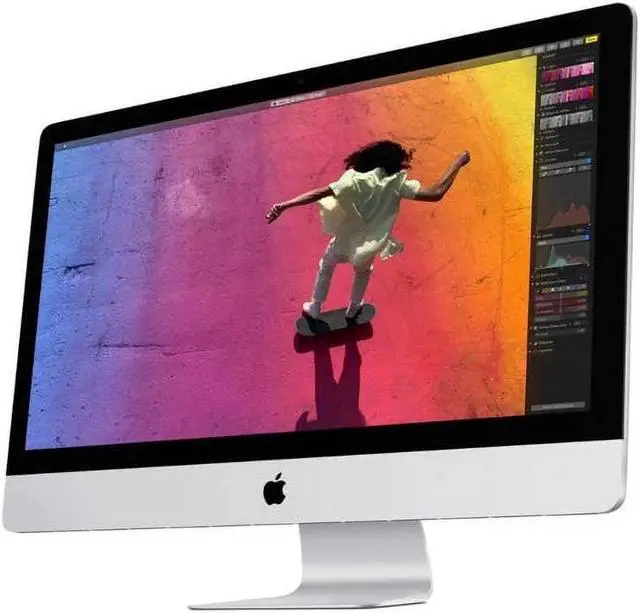 Alt view image 4 of 5 - Early 2019 Apple iMac 3.0GHz Intel i5 (27" Retina 5K, 32GB RAM, 1TB) Silver