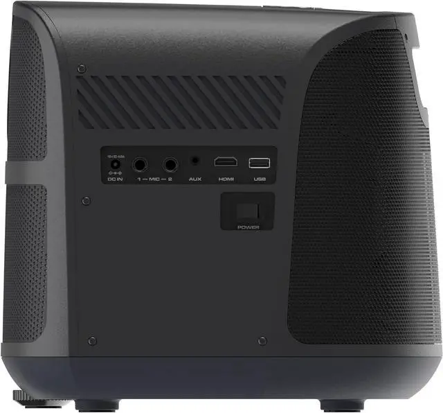 Alt view image 4 of 5 - ION Audio Projector Deluxe HD 720p HD LED BT-enabled