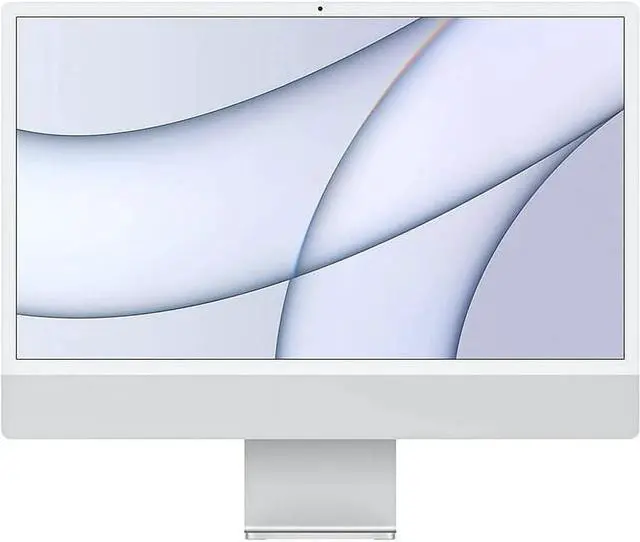 Main image of Apple - iMac 24" All-In-One - M3 chip 8-Core - 8GB Memory - 256GB - Silver