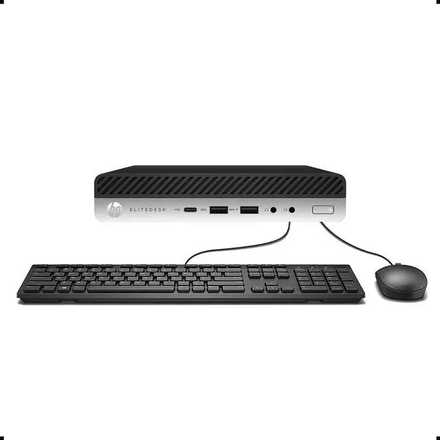 Alt view image 3 of 3 - HP EliteDesk 800 G5 Mini Desktop Intel Core i5-9500T 16GB RAM 256GB SSD Windows 11 Pro