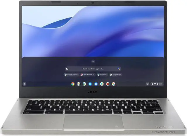 Alt view image 5 of 5 - Acer Chromebook Vero 514 14" FHD Intel i3-1215U 8GB RAM 128GB SSD ChromeOS Gray