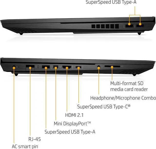 Alt view image 5 of 5 - HP OMEN 16-k0013dx 16.1" FHD Laptop i7-12700H 16GB 1TB SSD RTX 3050ti W11H