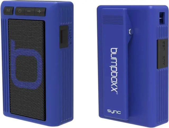 Main image of Bumpboxx Retro Pager Beeper Portable Bluetooth Speaker | Blue