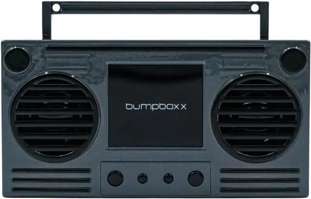 Main image of Microboom Speaker Boombox Bluetooth, Gunmetal Grey