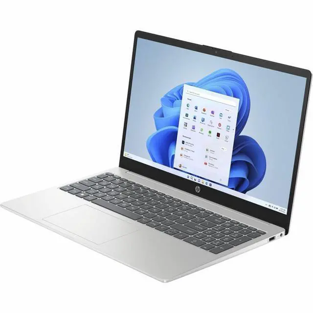 Alt view image 3 of 6 - HP 15-FC 15.6 FHD Laptop AMD Ryzen 7 7730U 2.0GHz, 16GB, 1TB, W11H, Silver