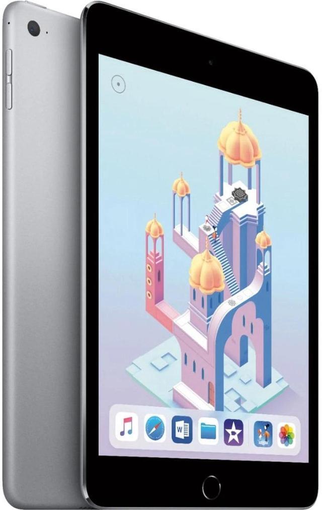 Alt view image 5 of 7 - Apple iPad Mini 4 128GB Space Gray (WiFi) Grade B