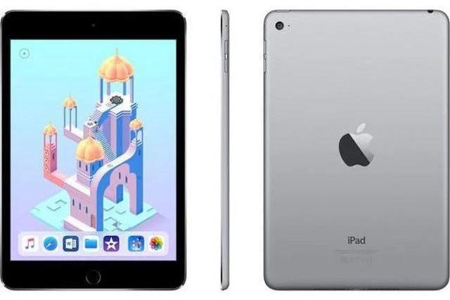 Alt view image 7 of 7 - Apple iPad Mini 4 128GB Space Gray (WiFi) Grade B
