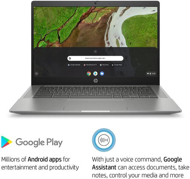 Alt view image 2 of 7 - HP Chromebook 14b-nb 14" HD Laptop Intel Core i3-115G4 4GB RAM 128GB SSD Chrome