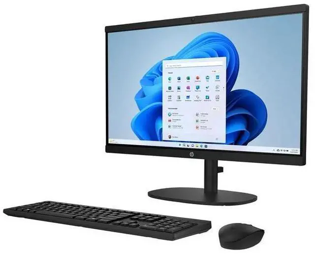 Alt view image 4 of 7 - HP 22-dg00 22" AIO Desktop Intel J5040 8GB 128GB W11H w/ ION Projector