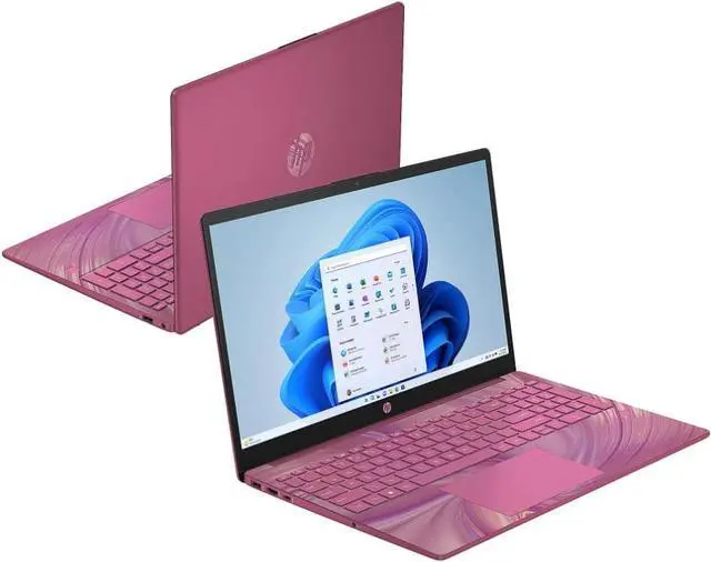 Alt view image 5 of 6 - HP 15-fc 15.6" HD TS Laptop AMD Ryzen 5 7530U 16GB, 1TB, W11H, Plum