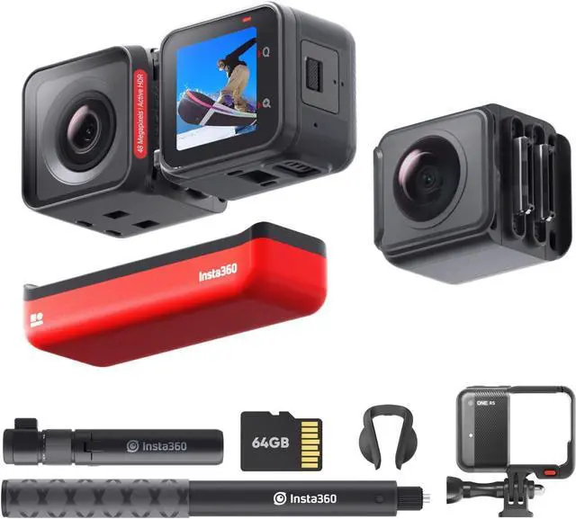 Alt view image 7 of 7 - Insta360 ONE RS Twin Bundle