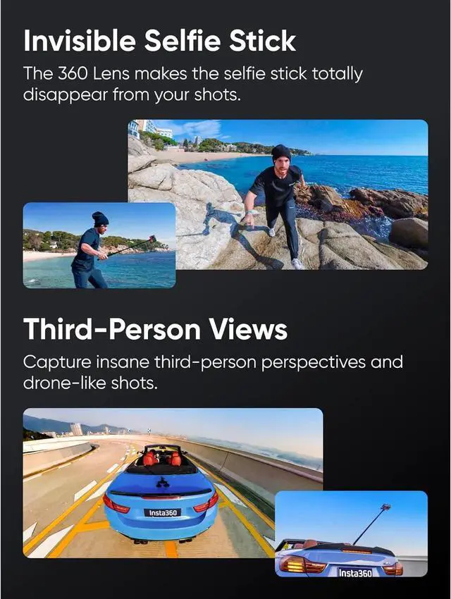 Alt view image 5 of 7 - Insta360 ONE RS Twin Bundle