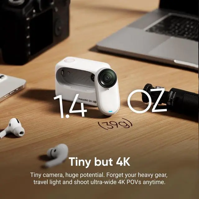 Alt view image 6 of 7 - Insta360 GO 3 Standard Bundle Camera (128GB)