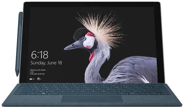 Alt view image 2 of 5 - Microsoft Surface Pro 12.3" Tablet 2017 Intel Core m3-7Y30 4GB 128GB W10P
