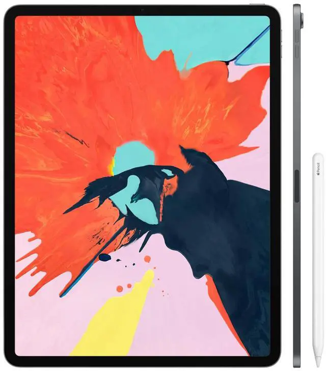 Alt view image 3 of 5 - 2018 Apple iPad Pro 12.9-inch, Wi-Fi + Cell, 256GB, Space Gray - MTJ02LL/A