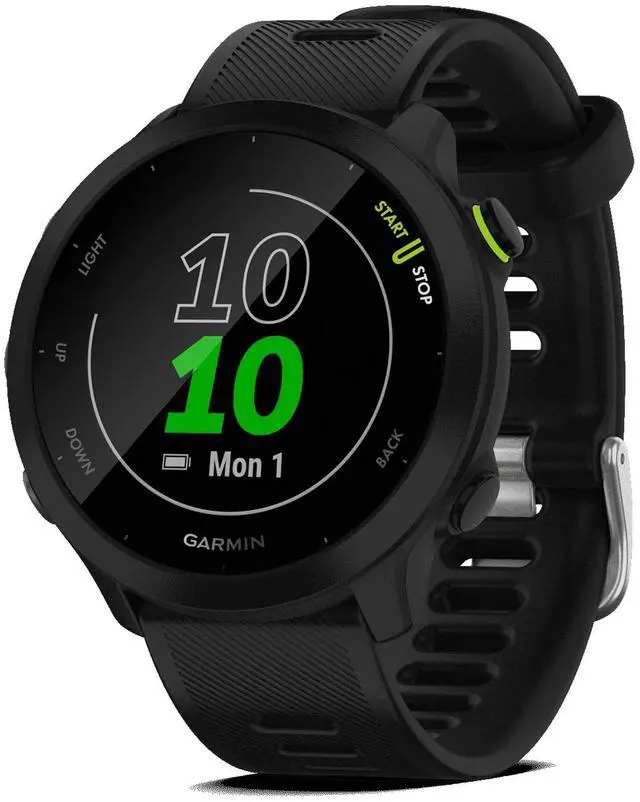 Main image of Garmin Forerunner 55 GPS Running Smartwatch and Fitness Tracker, Black