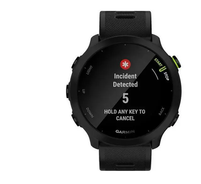 Alt view image 7 of 7 - Garmin Forerunner 55 GPS Running Smartwatch and Fitness Tracker, Black