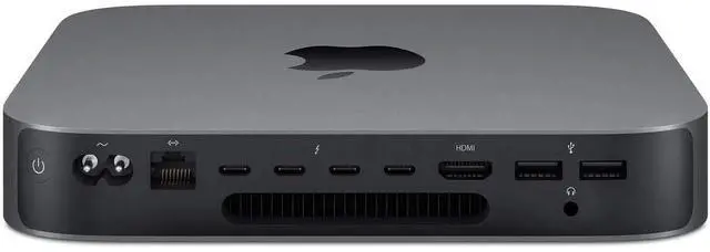 Alt view image 3 of 4 - Apple Mac Mini Intel Core i5-8500B 3.0 GHz 8GB Memory 256GB SSD macOS Sequoia Space Gray MRTT2LL/A