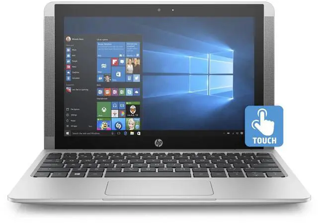 Main image of HP 10-p010wm Notebook x2 10.1" WXGA Laptop Intel Atom x5-Z8350 4GB 64GB W10