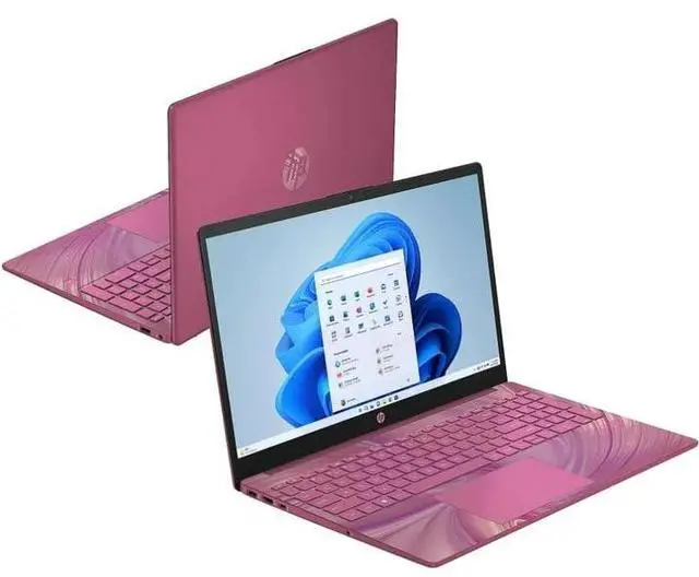 Alt view image 4 of 5 - HP 15-FD 15.6" HD Touch Laptop Intel N200 1.0Ghz, 8GB, 256GB, W11H - Plum