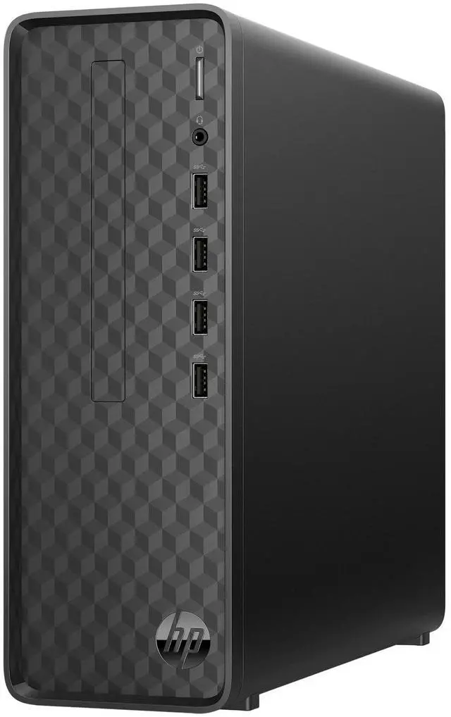 Alt view image 2 of 5 - HP Slim S01-pF2033w Desktop PC Intel Core i3-12100 8GB 512GB Win11H