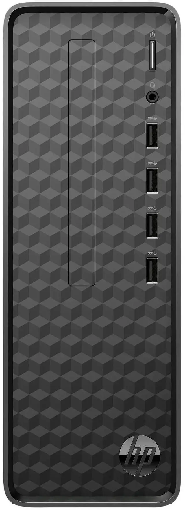 Alt view image 3 of 5 - HP Slim S01-pF2033w Desktop PC Intel Core i3-12100 8GB 512GB Win11H
