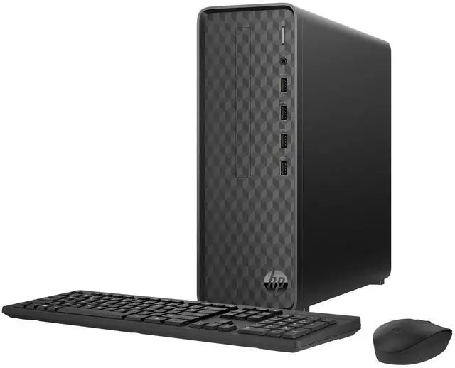 Main image of HP Slim S01-pF2033w Desktop PC Intel Core i3-12100 8GB 512GB Win11H