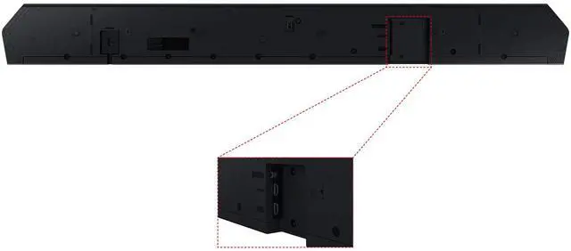 Alt view image 6 of 7 - Samsung Q-Series 3.1.2ch Wireless Soundbar w/ Q-Symphony HW-Q700C/ZA