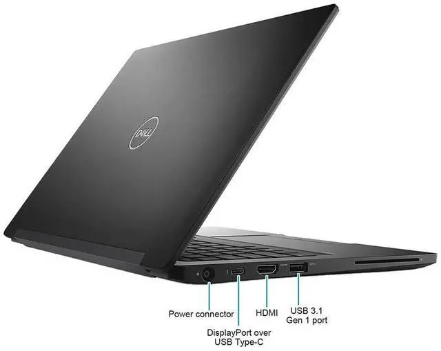 Alt view image 4 of 5 - Dell Latitude 7390 13.3" FHD Laptop Intel Core i5-8250U 8GB 256GB Win10P