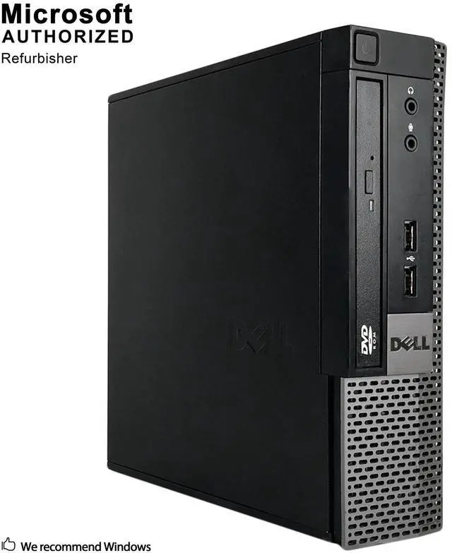 Alt view image 2 of 4 - Dell Optiplex 9020 USFF Desktop Intel Core I5-4570s 2.9GHz, 8GB, 128GB, 10P