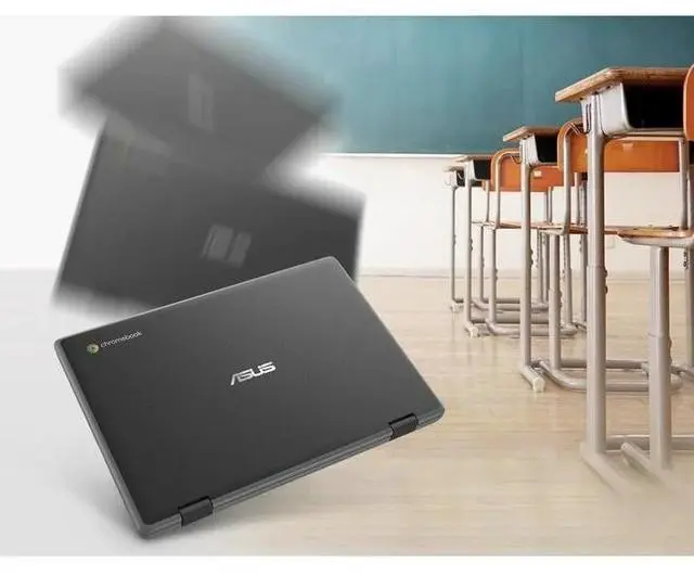 Alt view image 4 of 5 - Asus Flip CR1100FKA-YZ182T 11.6" TS Rugged Chromebook, N5100, 8GB, 32GB