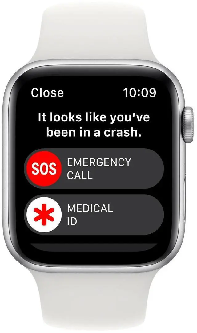 Alt view image 6 of 7 - Apple Watch SE 2nd Gen 44mm Smartwatch with GPS + Cellular, Silver