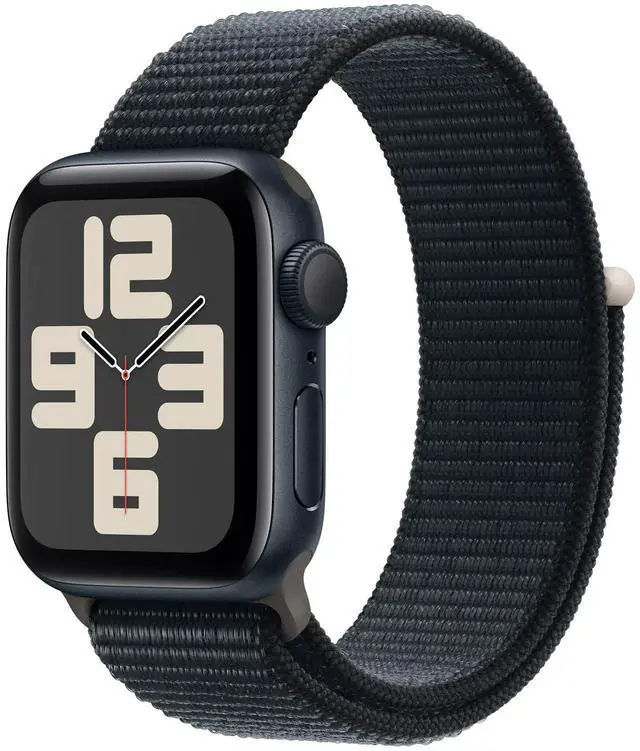 Main image of Apple Watch SE 2nd Gen 40mm Smartwatch with GPS, Midnight