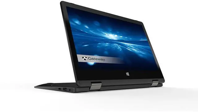 Alt view image 4 of 6 - Gateway 2-in-1 Laptop Intel Celeron N4020 1.10 GHz 4GB RAM 64GB SSD 11.6" HD Touchscreen Windows 10 Home S (GWTC116-2BK)