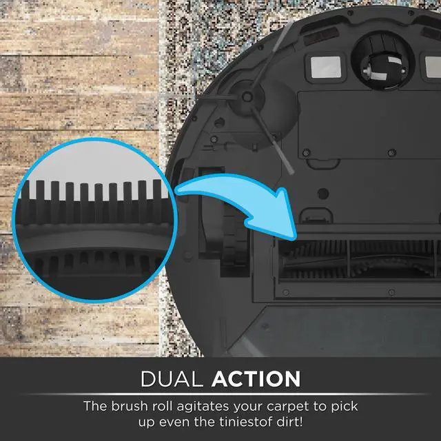 Alt view image 5 of 5 - iHome AutoVac Eclipse Robot Vacuum - iHRV10Y-BLK