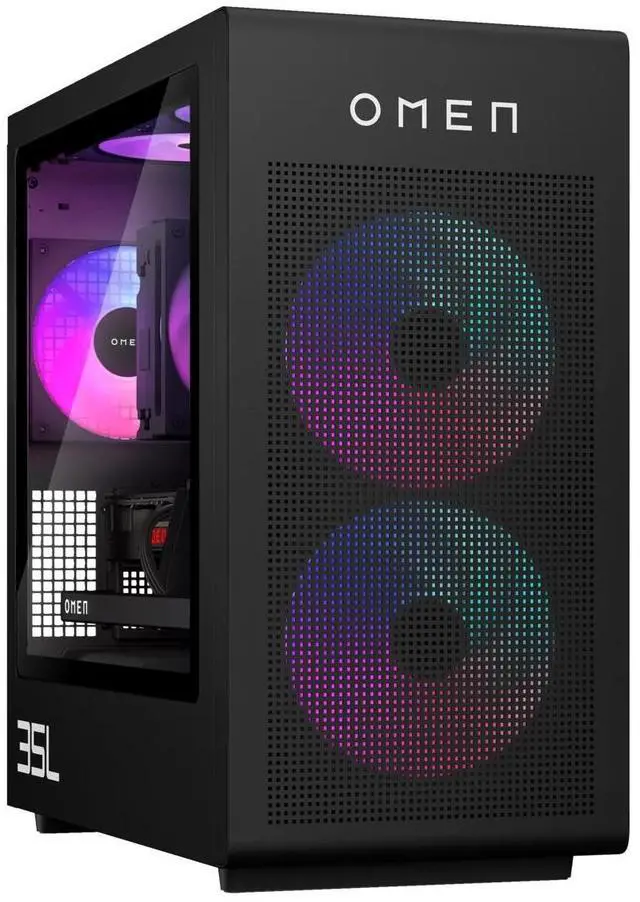 Main image of HP OMEN 35L GT16 Gaming PC Intel Core i5-14400F 16GB RAM 1TB SSD Win11H