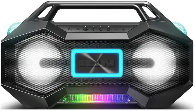 Main image of ION Party Rocker Go High-Power Portable Boombox with Party Starter Lights