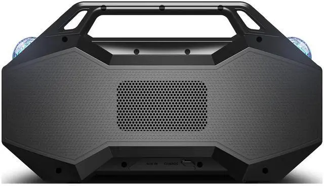 Alt view image 7 of 7 - ION Party Rocker Go High-Power Portable Boombox with Party Starter Lights