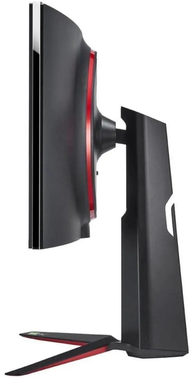 Alt view image 3 of 7 - LG Ultragear 34" QHD Curved IPS 144Hz Gaming Monitor, Black