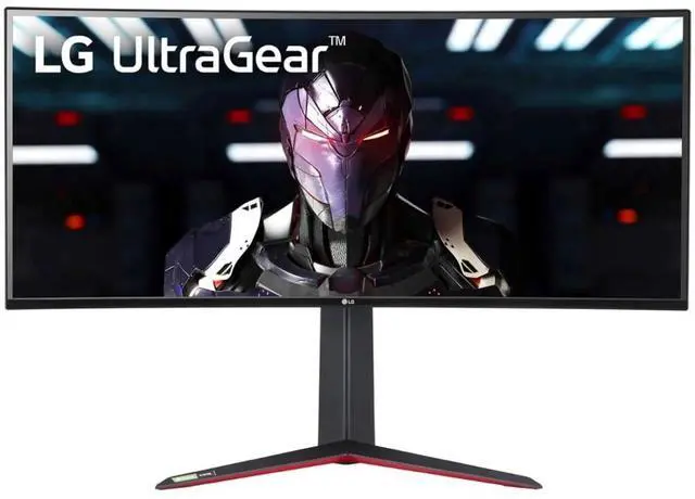 Alt view image 4 of 7 - LG Ultragear 34" QHD Curved IPS 144Hz Gaming Monitor, Black