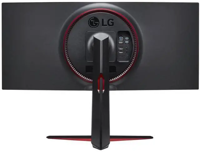 Alt view image 6 of 7 - LG Ultragear 34" QHD Curved IPS 144Hz Gaming Monitor, Black