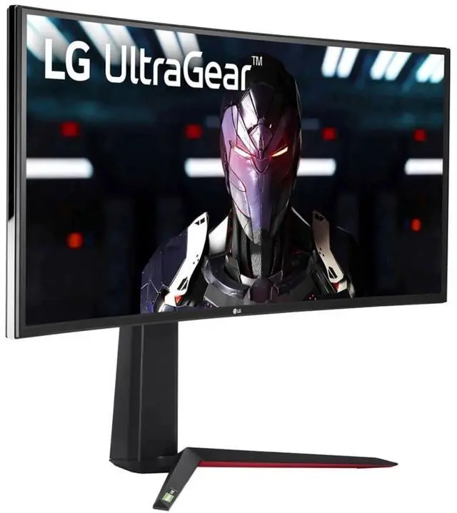 Alt view image 5 of 7 - LG Ultragear 34" QHD Curved IPS 144Hz Gaming Monitor, Black