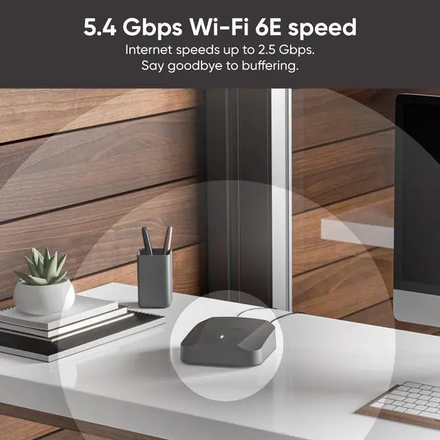 Alt view image 10 of 12 - Wyze Wi-Fi 6E Mesh Router Pro 1 Pack - Connected Home