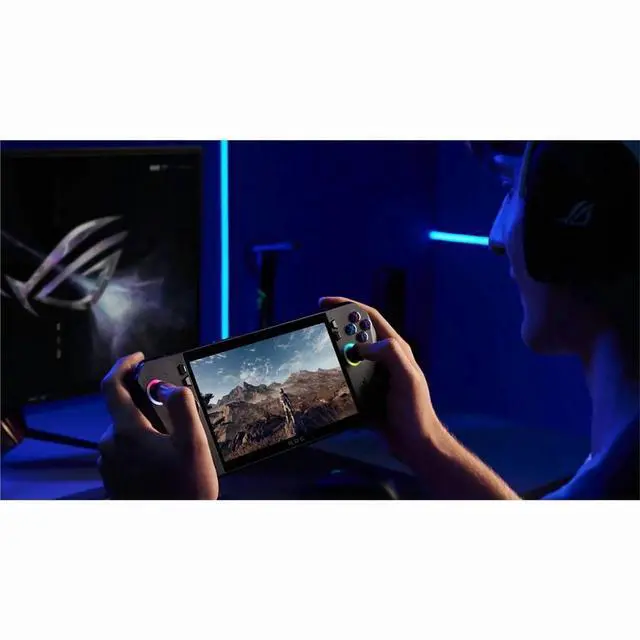 Alt view image 2 of 6 - Asus ROG Ally X (2024) RC72LA Handheld Game Console, 24GB, 1TB, Windows 11