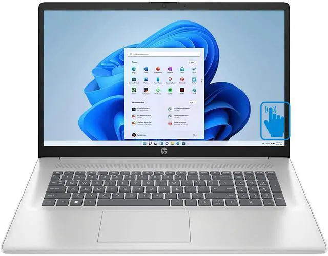 Main image of HP 17-cp2035cl 17.3" HD+ Touch Laptop AMD Ryzen 3 7320U 8GB 512GB Win11H