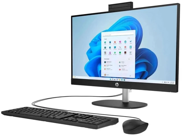 Alt view image 3 of 5 - HP 24-cr0114 23.8" FHD All-in-One PC AMD Ryzen 3 7320U 8GB 512GB Win11H